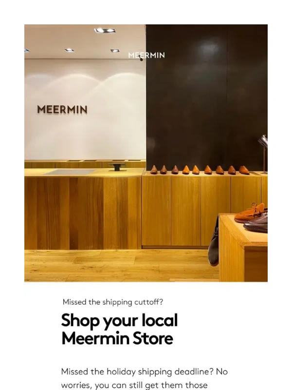 Meermin - This weekend get them what they want at your local Meermin Store