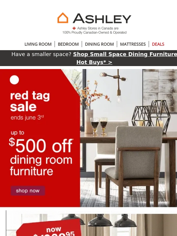Ashley Canada - Save Up to $500 on Dining Room Must-Haves!