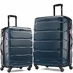 Samsonite Omni Hardside Expandable Luggage with Spinner Wheels, Teal, 2PC (24/28)