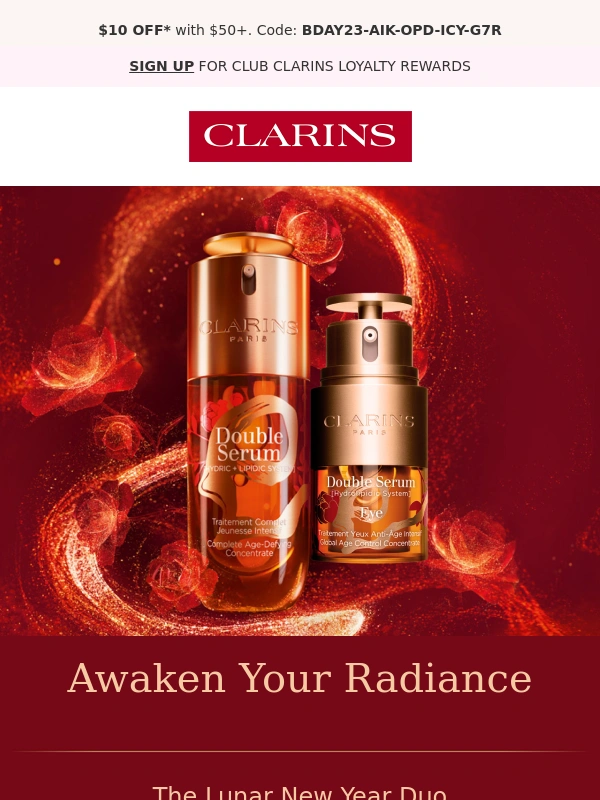 Clarins - NEW Double Serum Limited Editions Are Here!