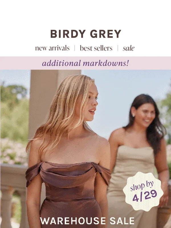 Birdy Grey - $25 dress ? happy bridesmaid