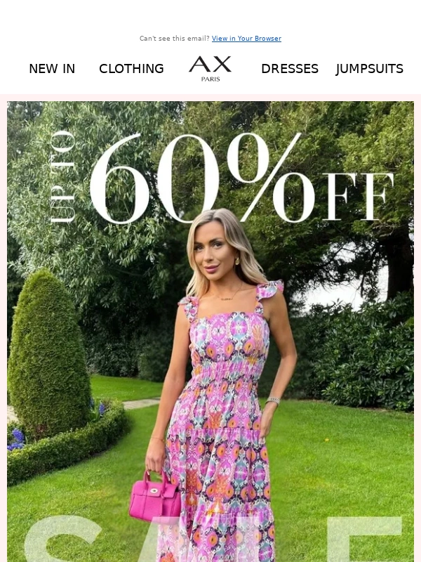 AX Paris - Unlock An Extra 20% Off Sale ?