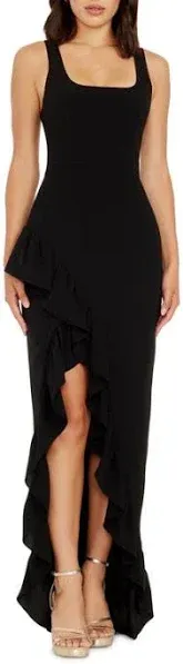 Charlene Ruffle Gown
