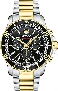 42MM Movado Series 800 Men's Watch Swiss Quartz Chronograph Movement Stainless Steel Link Bracelet $707 + Free Shipping