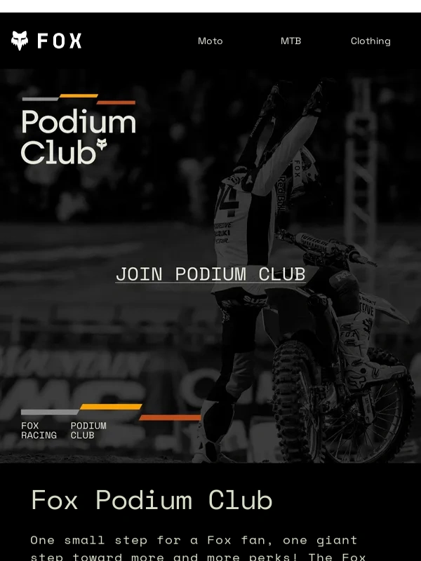 Fox Racing - Perks? No One Told Me There Were Perks!