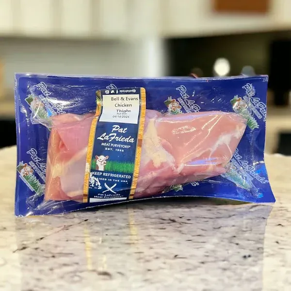 BELL & EVANS Fresh BONEless CHICKEN THIGHS