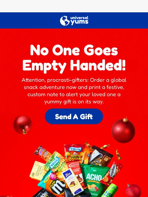 Universal Yums - Last-Minute Gifters: We Got You! ?