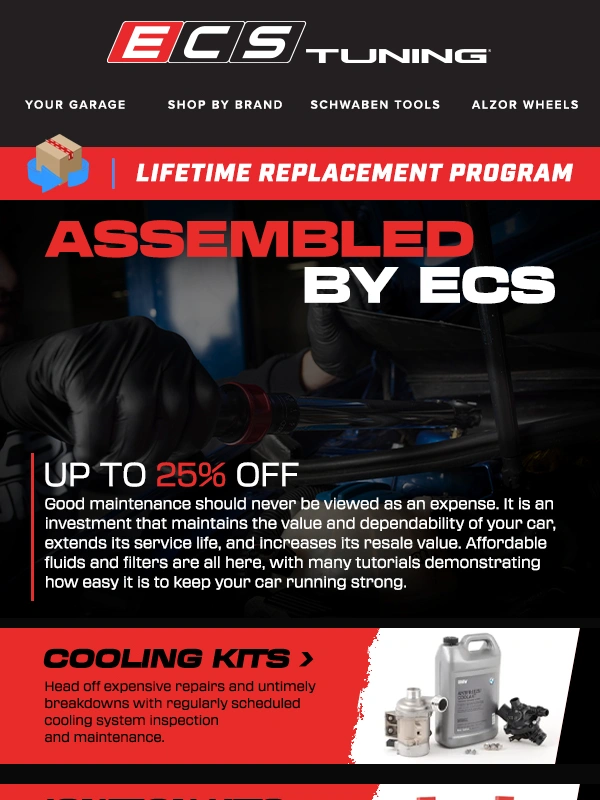 ECS Tuning - Up To 25% Off Assembled By ECS Service Kits!