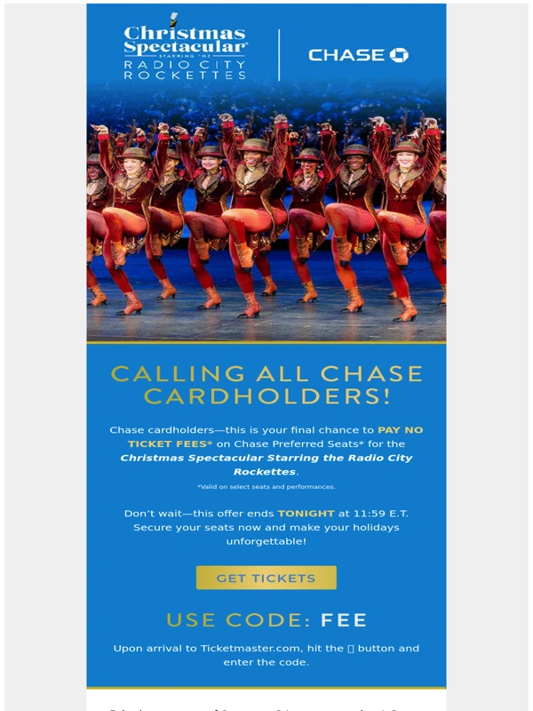Rockettes - Final Chance‼️