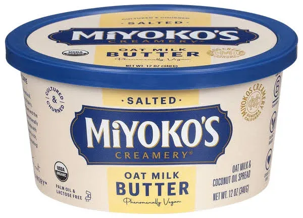 Miyoko's Creamery Salted Oat Milk Vegan Butter