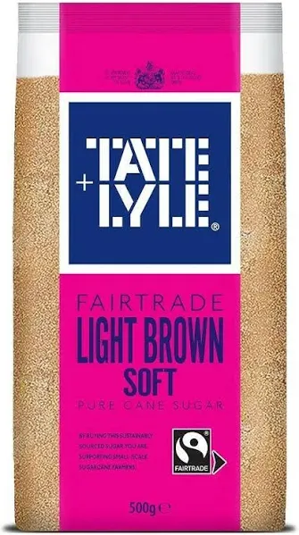 Tate Lyle Fairtrade Light Soft Brown Sugar