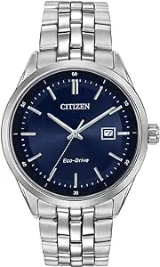 CITIZEN Mens Classic Addysen Eco-Drive Watch 3-Hand Date