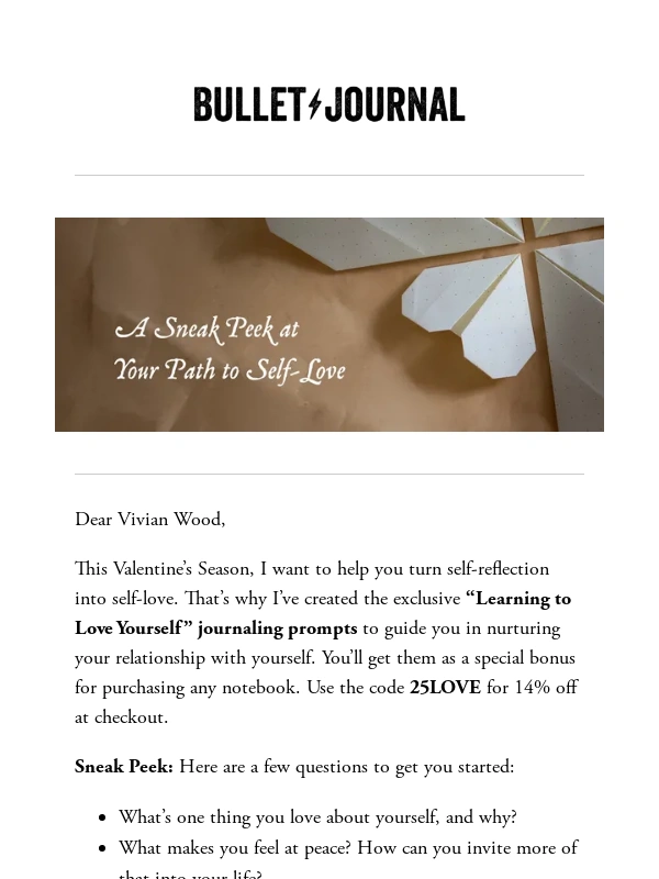 Bullet Journal - Special Bonus: Journaling Prompts from Ryder Carroll