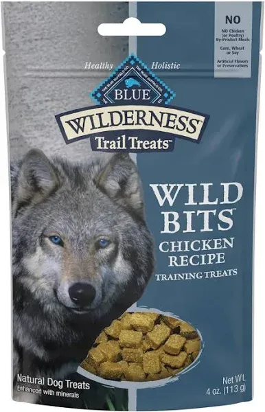 Blue Buffalo Wilderness Trail Treats Chicken Wild Bits Dog Treats
