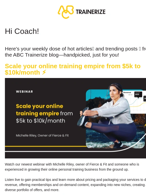Trainerize - How to Turn Prospects Into Clients With Email Marketing