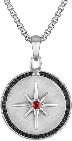 Bulova Marc Anthony North Star Pendant Necklace