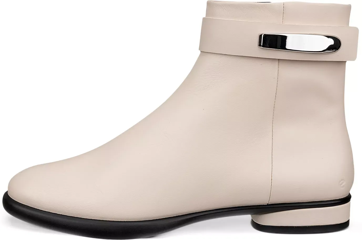 ECCO Sculpted LX - Women's Leather Ankle Boot - Beige