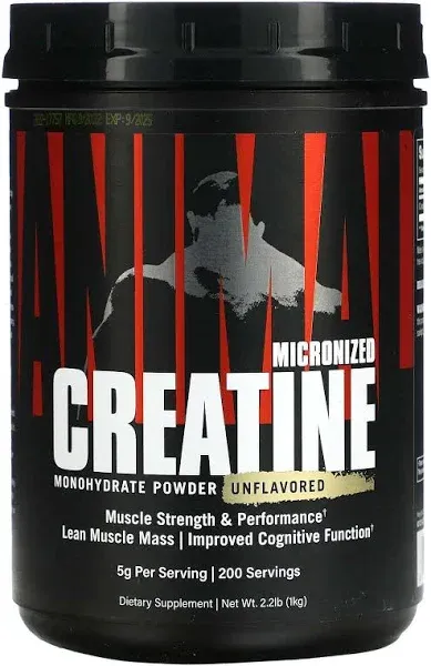 Animal Micronized Creatine Monohydrate Powder