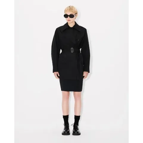 Kenzo Short trench with kimono sleeves