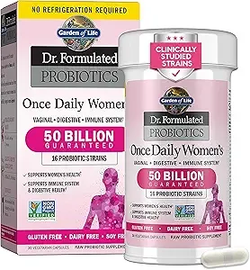 30-Count Garden of Life Once Daily Dr. Formulated Probiotics for Women $16.17 w/ S&S + Free Shipping w/ Prime & More Supplements