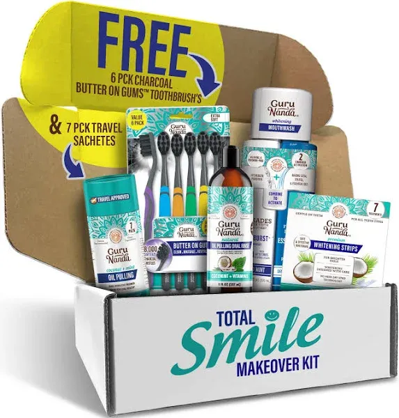 GuruNanda Total Smile Makeover Kit