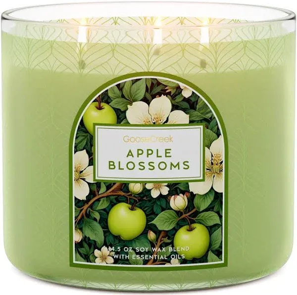 Goose Creek Apple Blossoms 3-Wick Scented Candle