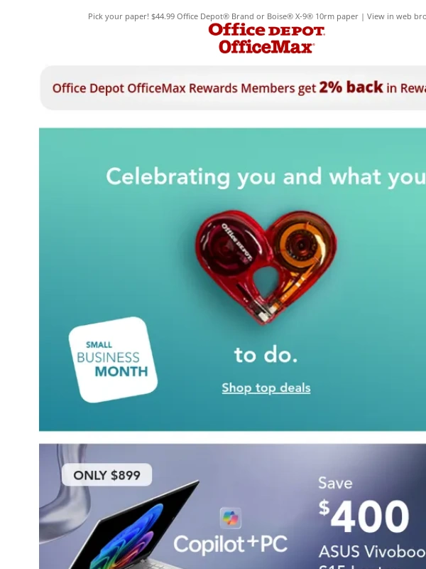 Office Depot - See how productive you can be with $200+ off select PCs