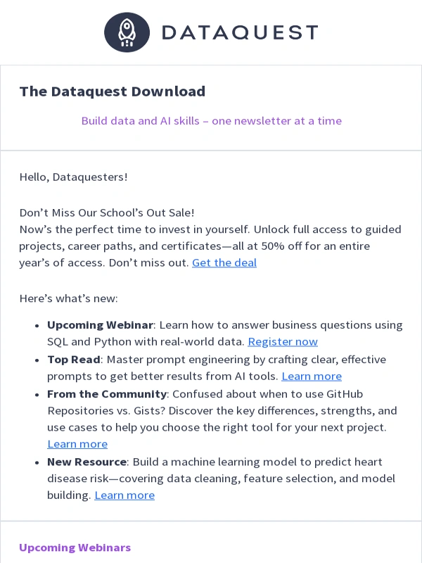 DataQuest - How Data Analysts Write Prompts That Actually Work