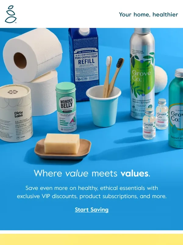 Grove Collaborative - Where value meets values ??