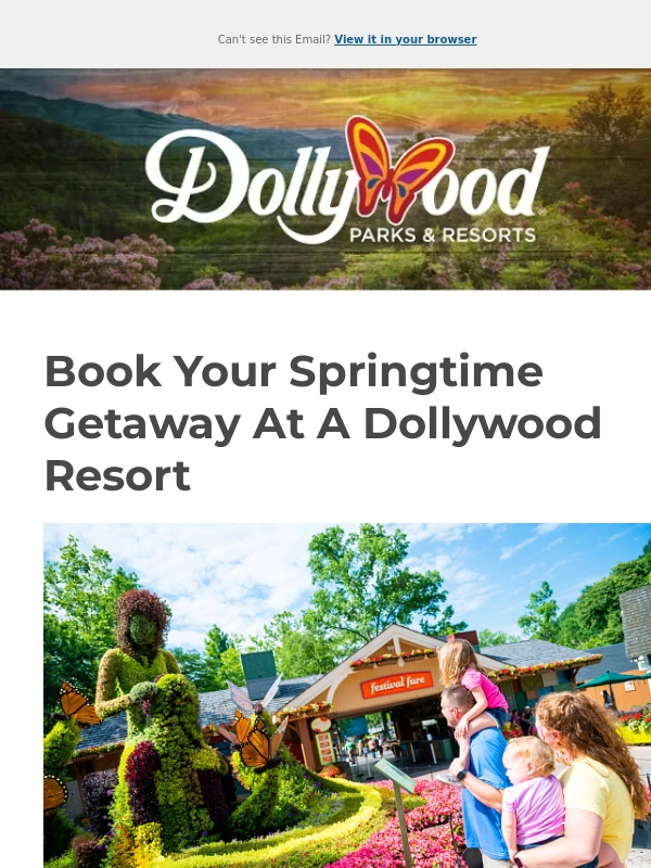 Dollywood - Enjoy Exclusive Resort Privileges During Dollywood's Flower & Food Festival