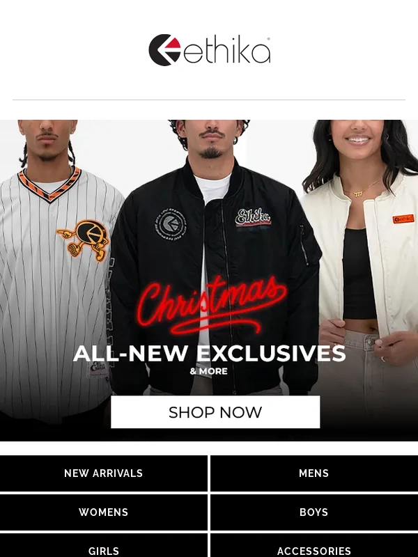 Ethika - Limited Time – Natanael Cano Pre-Order + New Arrivals