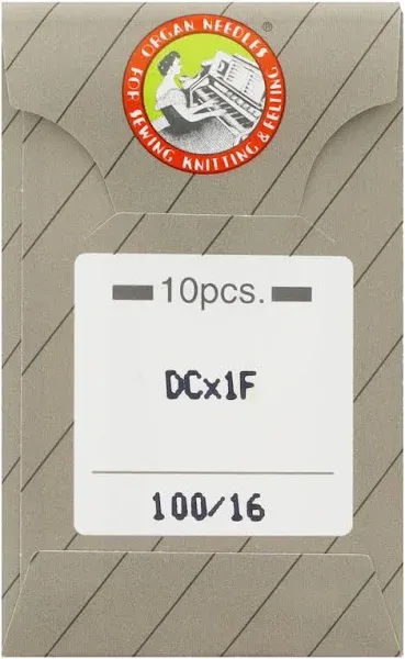 Serger Needles Organ Type DCX1F 10pk