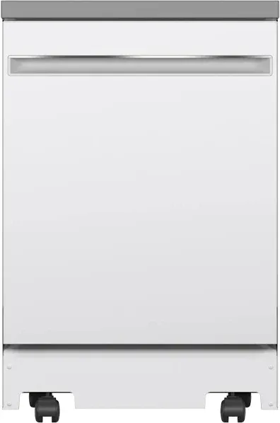 GE 24" Portable Dishwasher GPT225SGLWW