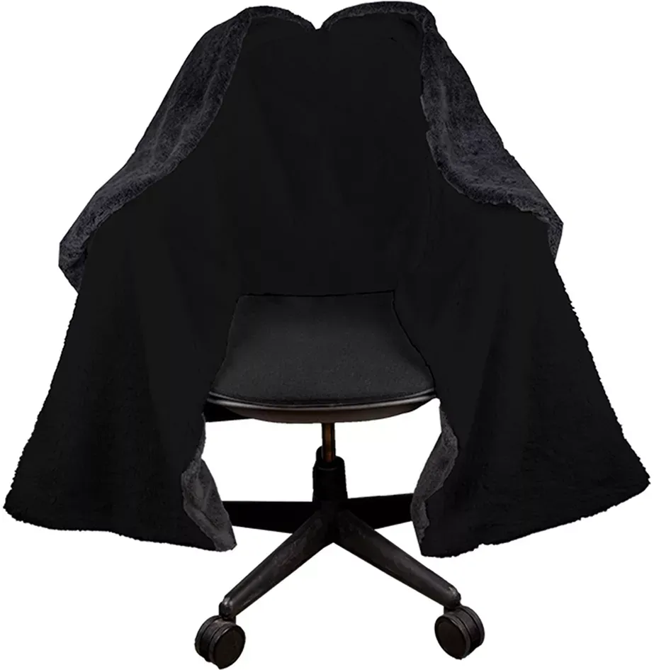 Pain Management Technologies Office Chair Blanket - Fleece - Plaid