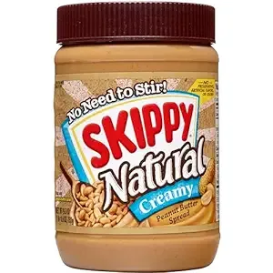 26.5-Oz Skippy Natural Peanut Butter (Creamy) $3.55 w/ S&S + Free Shipping w/ Prime or on $35+