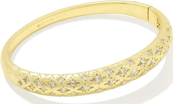 Kendra Scott Holland Bangle Bracelet in White