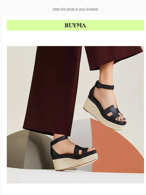 Buyma - Sandal Season is Here ?