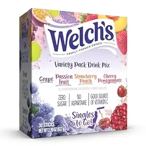$4.78: 30-Count Welch's Singles To Go Variety Pack, Watertok Powdered Drink Mix at Amazon