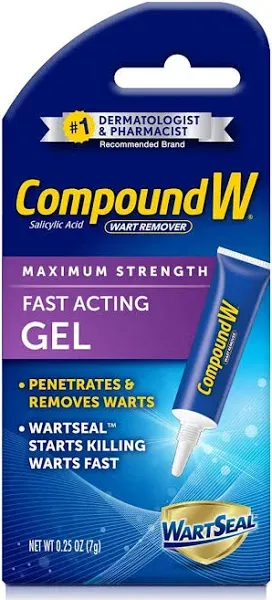 Compound W Maximum Strength Fast-Acting Gel Wart Remover