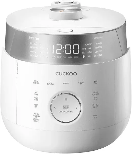 Cuckoo Electronics America Refurbished B Grade 6-Cup IH Twin Pressure Rice Cooker CRP-