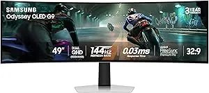 49" Samsung Odyssey OLED G9 Curved Ultrawide Monitor (G91SD)