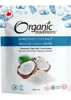 Organic Traditions Shredded Coconut