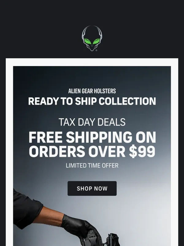 Alien Gear Holsters - Professional Quality,EDC-Ready in 24hr. Free Shipping over $99
