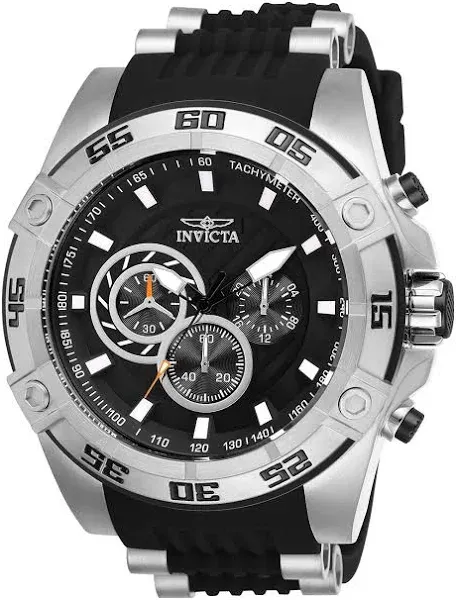Invicta Men's 25505 Speedway Quartz Multifunction Black Dial Watch