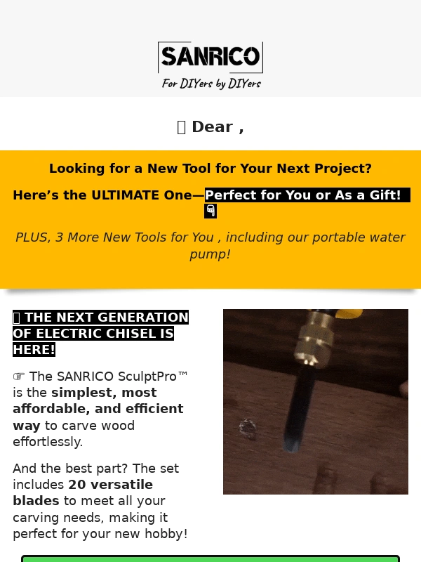 SANRICO - ? This Tool is a Huge Hit! ?