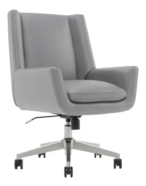 Serta SitTrue Montair Faux Leather Mid-Back Manager Chair