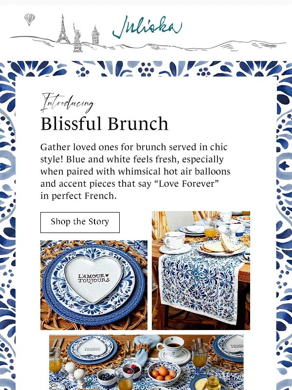 Juliska - NEW: Blissful Brunch