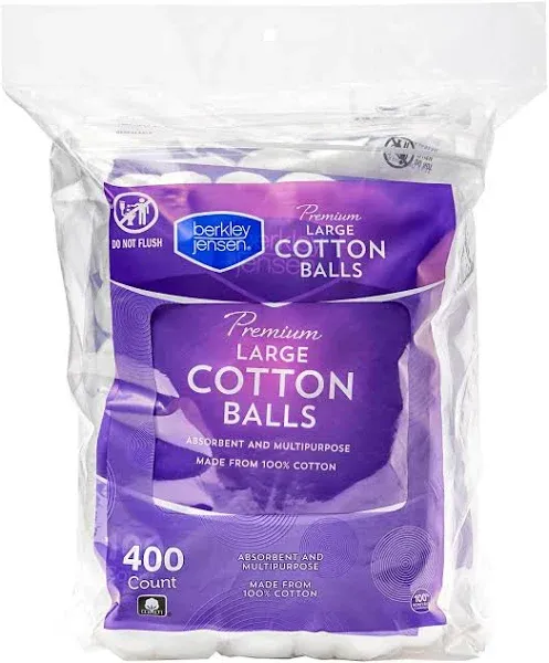 Berkley Jensen Cotton Balls 400 ct
