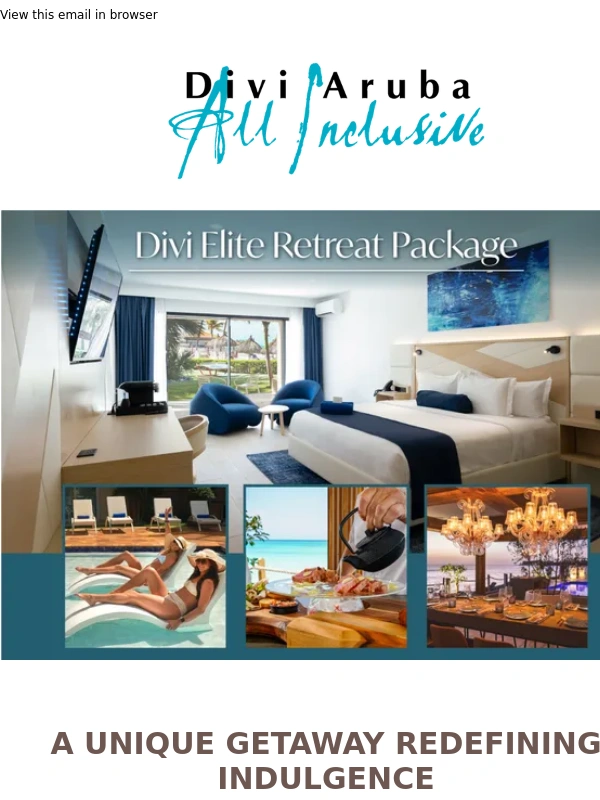 Tamarijn Aruba - Elevate your experience with a Divi Elite Retreat!