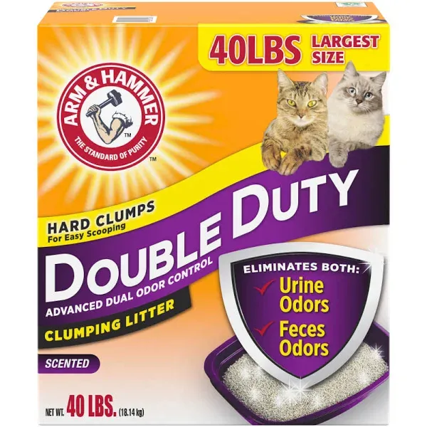 ARM & HAMMER Double Duty Clumping Cat Litter